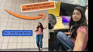 Amazon Hyderabad tour from inside | Amazon new campus | Software Engineer last day