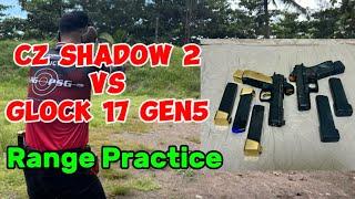 CZ Shadow 2 vs Glock 17 Gen5 Accuracy Test! | Range Day Practice | DAN REDUCTO