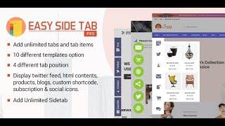 Easy Side Tab Pro - Best WordPress Plugin to Display Responsive Floating Tab | WordPress Plugin