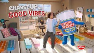 Charge Up the Good Vibes with Nissin Cup Noodles!