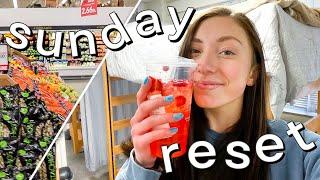 COLLEGE SUNDAY RESET VLOG | how I prepare for the week