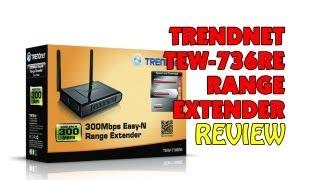 TrendNet TEW-736RE 300Mbps Easy-N Range Extender