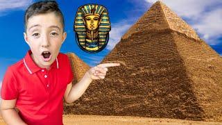 Great Pyramids of Giza  Ancient Egypt for Kids  Educational Videos For Kids