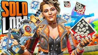 SOLO Loba 20 KILLS and 5,800 Damage Apex Legends Gameplay Season 16