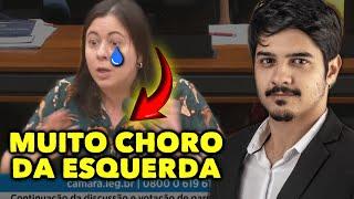 Samia Bomfim chorando com a cassação do namorado Glauber Braga | Curitiba é 20.221