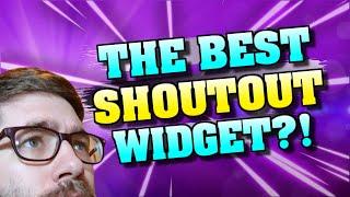 The BEST Twitch Shoutout Widget on Streamelements 2020