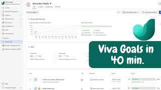 Microsoft Viva Goals in 40 min. | OKR und Basic+ Wissen