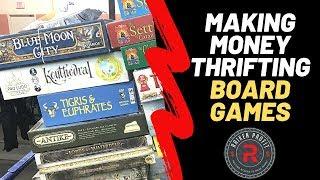 Making Money Thrifting Old Board Games to Sell on Ebay and Amazon!