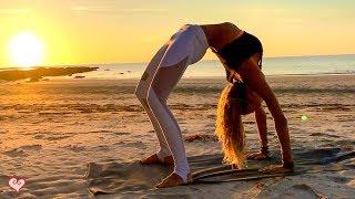 Yoga Workout For Your Waistline   Beautiful Sunset Core Toning | Tip Of Borneo