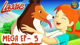 Lassie Mega Episode - 5 | The New Adventures Of Lassie | Popular Cartoon In English | Power Kids