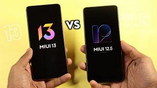 MIUI 13 vs MIUI 12.5 Enhanced Update | MIUI 12.5 vs MIUI 13