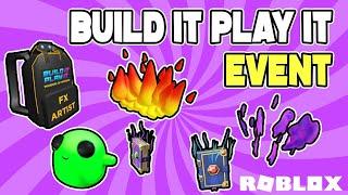 FREE Prizes LEAKED In Build It Play It Event! (Roblox)