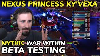 Mythic Nexus Princess Ky'vexa War Within Raid Testing (Boss 6/8)