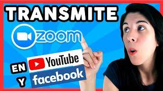   Cómo TRANSMITIR Zoom en Facebook y YouTube (con OBS)