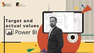 How to create target and actual values in Power BI | Creating measures