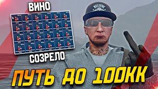 ПУТЬ ДО 100КК 24 В GTA 5 RP - ВИНО СОЗРЕЛО ДЕЛАЕМ Х7 С ВИНА gta 5 rp гта 5 рп