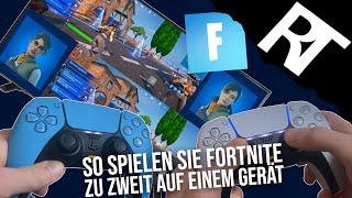 So nutzt du den Splitscreen-Modus in Fortnite - PS5 - So teilen Sie den Bildschirm in Fortnite