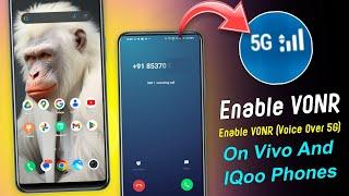 How To Enable VONR In Vivo & Iqoo Phones | How To Enable 5g In Jio | Enable VONR in Vivo Phones