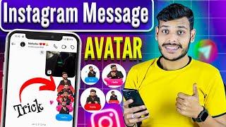 Instagram Avatar Animation Message | New Instagram Features | Instagram Avatars Stickers