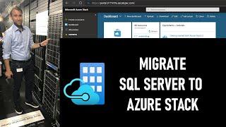 How to migrate SQL Server to Microsoft Azure Stack