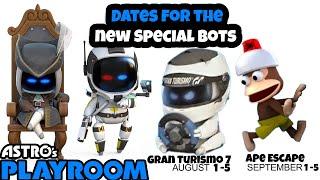 Astro's Playroom Rescued Special Bot 3 and 4 Release Dates and Potential Locations, Riddles