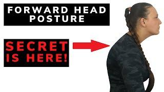 Forward head posture - exercises & tips how to fix.
