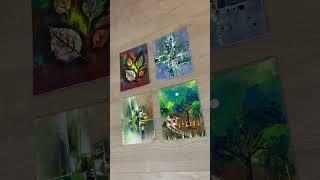 Quick 4 Art Ideas Relaxing Mood For Contemporary Abstract Painting In Acrylics