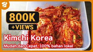 How to make Korean Kimchi Easy & Fast, 100% local ingredients