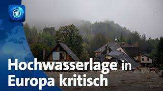 Hochwasserlage in Europa weiterhin kritisch