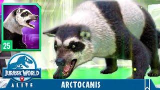 NEW UNIQUE ARCTOCANIS LEVEL 25 (JURASSIC WORLD ALIVE)