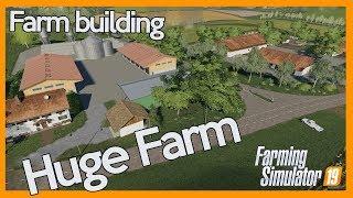 Mega Farm Build On Felsbrunn - Timelapse - Farming Simulator 19