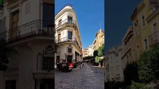 Walking through the MAGNIFICENT streets of Seville  #spain #travel #andalucia SEVILLE 