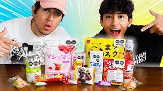 ¡PROBANDO DULCES JAPONESES! - BROLAND