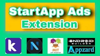 StartApp Ads Extension | Implementation Guide | Kodular | Niotron | Mit App Inventor 2