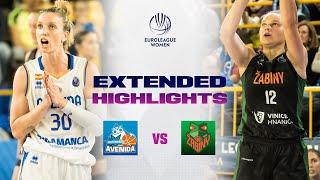 Perfumerias Avenida v Zabiny Brno | Full Game Highlights | EuroLeague Women 2024-25