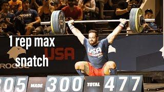 Rich Froning 2014 Invitational Max Snatch