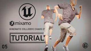 Create Amazing Simulations with Chaos Cloth in UE5.4 // Kinematic Collider Walkthrough
