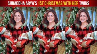 Kundali Bhagya Actress Shraddha Arya First Christmas With Her TWINS Baby