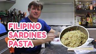 PINOY SARDINES PASTA (By...Papang?!) | PokLee Cooking