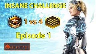 StarCraft 2: Grandmaster 1 vs 4 Gold Players - INSANE Challenge - Episode 1