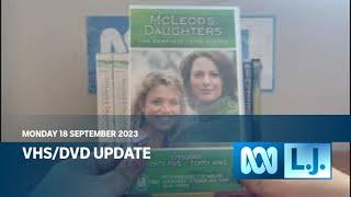 VHS/DVD Update - Monday 18 September 2023