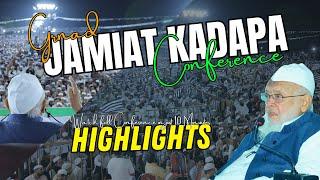 Highlights of Jamiat Kadapa Conference | Maulana Arshad Madani | Save Constitution Conference 4K HD