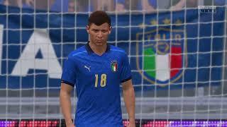 Italy vs Spain PENALTY  (EURO 2020) FOOTBALL 06/07/2021 (FIFA 21 Simulation) Goals Highlights-goal