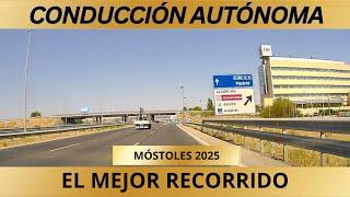  Mejor RECORRIDO de conducción autónoma en el EXAMEN de CONDUCIR MÓSTOLES 2025  | Consejos y ruta