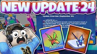 *NEW* Bot Clash Update 24 - New Fall Event 2 - Free Mythical Bot Fire Dragon - New Mount Ice Dragon