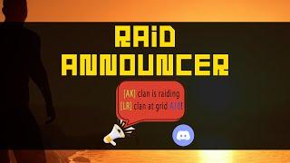 Raid Announcer v1.0.0 - Rust Oxide Plugin