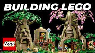 LIVE Lego Building Challenge I'm Building The Great Deku Tree!