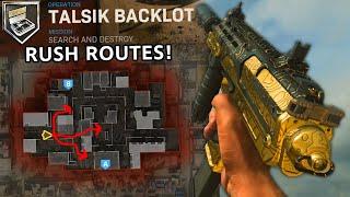 Search and Destroy Rush Routes on Talsik Backlot! (Modern Warfare SnD Tips)