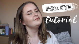 FOX EYE MAKEUP TUTORIAL | Kaitlyn’s Corner