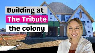 The Tribute - The Colony - American Legend - Building a New Home - Mech Rough-out and Roof Install